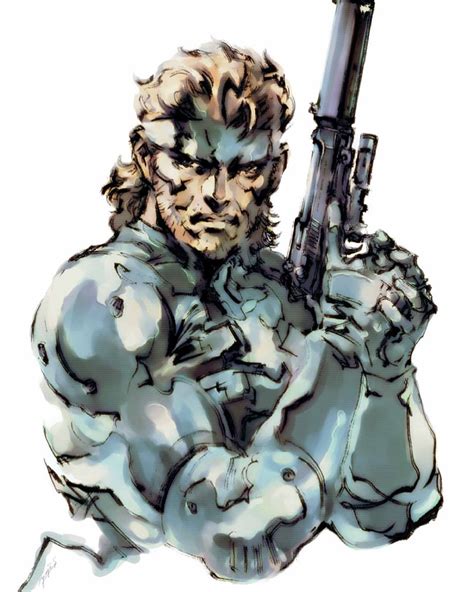 metal gear solid 4 box|yoji shinkawa metal gear solid.